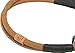 TRIXIE Zug-Stopp Hundehalsband BE NORDIC aus Leder M braun – bequemes Hundehalsband für mittelgroße Hunde mit Zugbegrenzung - robust & elegant – 17131