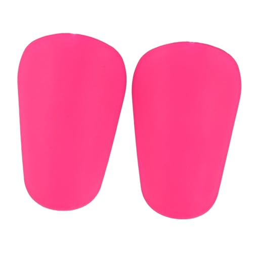 Sosoport 2pcs Lightweight Mini Shinguards for Soccer Training Matches Comfortable Insertable Knee Protection Pads Durable Plastic Shin Guards for Boys Essential Soccer Accessories