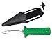 SEAC Samurai, Coltello Sub per Pesca in Apnea e Immersione, Pugnale Subacqueo con Fascia in Velcro Unisex Adulto, Verde, 7 cm