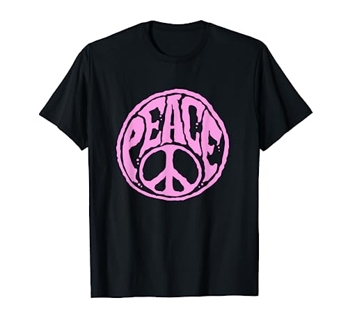 World Peace Sign Groovy 60s 70s Harmony Retro
