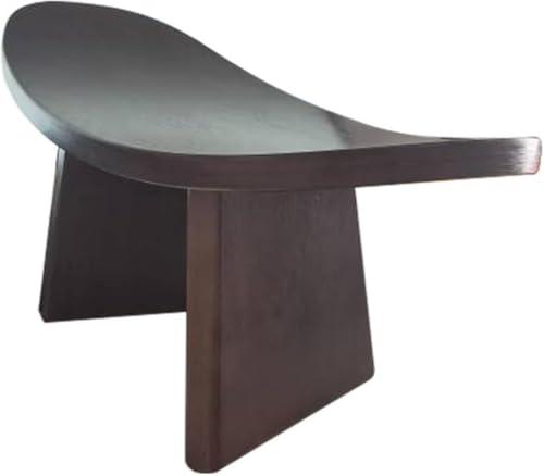 Xiraivke 木製ヨガベンチ 無垢材製 ポータブル瞑想チェア 膝パッド付き 家庭用フィットネス・ホームオフィス・書斎に最適 法事・雀・座卓・こたつ兼用 シングルシート