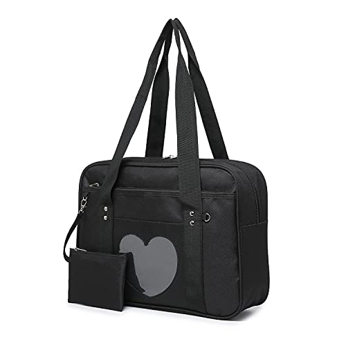 Freie Liebe Ita Bag Heart Kawaii Bag Japanese School Bags Large Women's Anime Shoulder Handbags