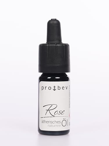 ROSA DAMASCENA 100% NATÜRLICH & LABORGEPRÜFT ätherisches Rosenöl 10 ml - GC/MS im deutschen Labor getestet - intensiver Rosenduft für Aromatherapie & Kosmetik in Miron-Glasflasche