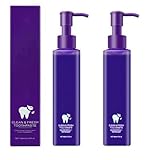 Pasta Dental Limpiadora Púrpura, con Dosificador,150 ml -Botella Higiénica con Dosificador,Elimina Eficazmente la Placa,Refresca el Aliento,Cuidado Bucal Fácil,Imprescindible para el Baño Moderno