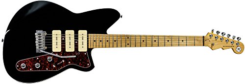 Best Atmospheric Guitars Under $1000 (2021) 20 Reverend Jetstream 390 Electric Guitar (Midnight Black)