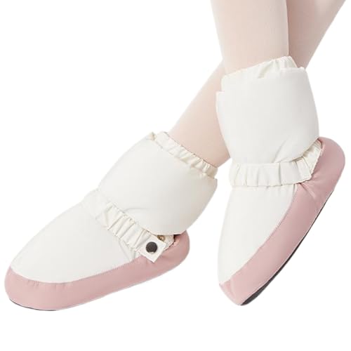 1 Pair Dance Booties, Waterproof & Windproof Dance Warm Up Booties, Soft Cozy Ballet Warm Up Booties for Girls Women3