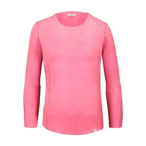 RJ Classics Childrens Jordyn Long Sleeve Crew Neck Sun Shirt- Pink Lemonade (JRJ801, US, Alpha, Small, Regular)