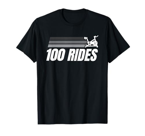 100 Rides Century Cycling T-Shirt