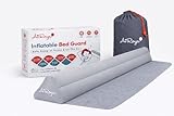 Sans BPA et testé en laboratoire : la barrière de lit gonflable AiRoya est fabriquée en TPU sans produits chimiques avec une surface en tissu doux et respirant. Sécurité testée au-delà des exigences standard pour garantir qu'il est sûr et durable pour un usage quotidien.