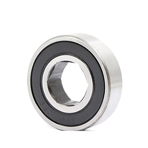 Roulement hexagonal 6203 avec capuchon caoutchouc étanche pour machine agricole