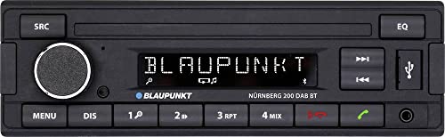 Blaupunkt Nürnberg 200 DAB BT, 1-DIN Autoradio, DAB+, Bluetooth, Freisprecheinrichtung, USB, Aux-Eingang, 4x50Watt, 12V