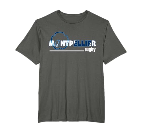 Rugby Montpellier Ciste Cadeau Supporter Homme Femme Enfant T-Shirt