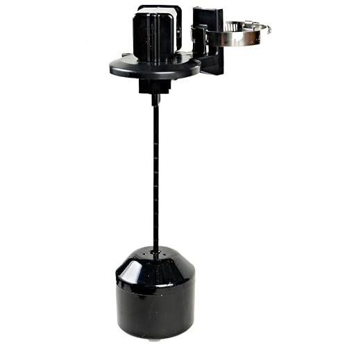 Image of Little Giant RVMS-20 115-Volt Piggyback Vertical Mechanical Pump Down Float Switch for Pumps up to 1 /2 HP with 20-ft. Cord, Black, 599263