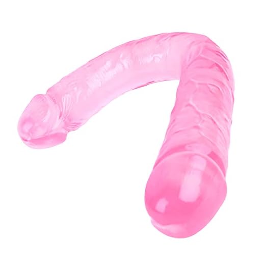 ZZYJ Dȋldo Doble Cabeza Cồnsồlador Se×uales para Mujeres Pếnế Realista Gay Silicona Cồnsồladores Anẩles Masculinos para Mujeres Juguetes Mẩstuřbẩdoras 46CM