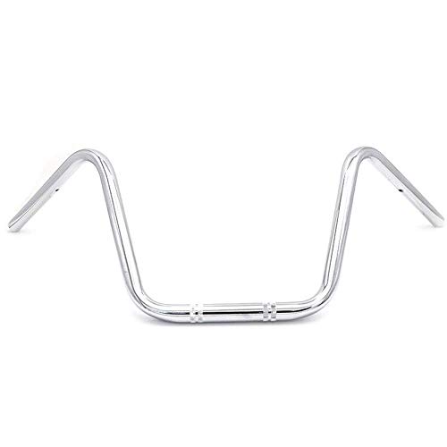 Barra de manillar de 22 mm para Chopper Bobber Cruiser Custom(Cromo)