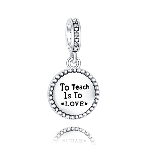 925 Sterling Silver Charm for women bracelets necklace Holiday Women Easter Rabbit & Egg Lucky Four Leaf Clover Friendship My Beautiful Wife Teachers' Day Holiday Gift Doctor Nurse Cap