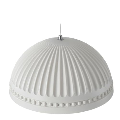 Abat-jour original en résine de 32 cm style lustre crème haut de gamme