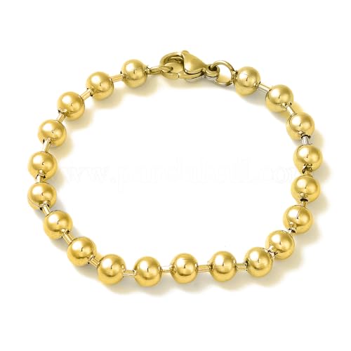 Image of LZD 6-10 inch Stainless Steel Ball Chain Beads Bracelet Silver Gold Multicolor 2 /4 /6 /8 /10mm Bead P274