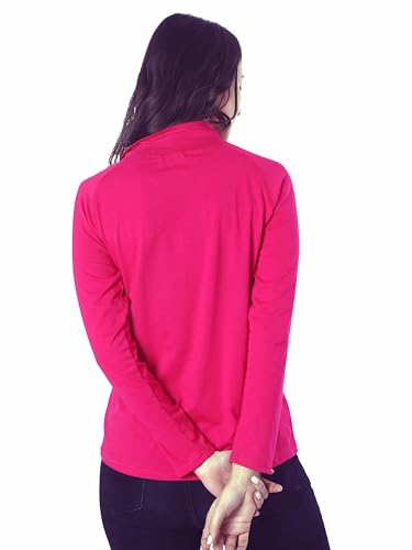 London Hills Women Tshirt Full Sleeve Zipper Tshirt Full Sleeves (Multicolor)