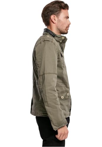 Veste Brandit Britannia pour homme style militaire décontracté - 6