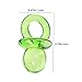 Imagen de ELAYARD 200 Piezas Decoraciones Mini Chupetes Acrílicos Transparentes Verdes para Shower Unisex Detalles para Fiesta y Recuerdos para Mesas de Celebración Niña