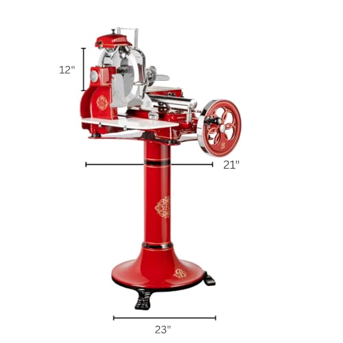 Volano B3 Premium Cortadora Manual para Alimentos Roja miniatura 3
