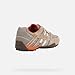 Geox mens Snake Uomo fashion sneakers, Beige/Orange, 11 US