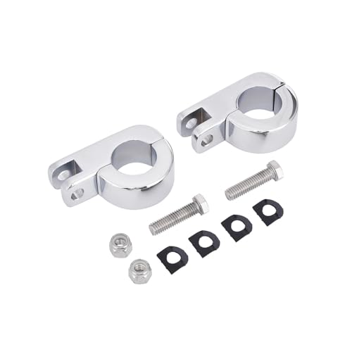 Pédales de moto 32 mm fixation protection moteur pour Softail et Touring