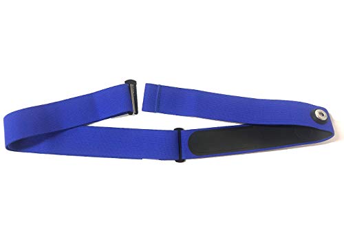 TAOPE Elastischer Sport Herzfrequenzmesser, Verstellbarer Brustgurt, Gürtelriemen, CooSpo Original HRM Belt - Navy blau
