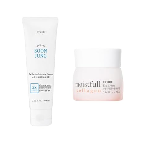 ETUDE SoonJung 2x Intensive Cream (Rich Moisture) Moistfull Collagen Korean Eye Cream