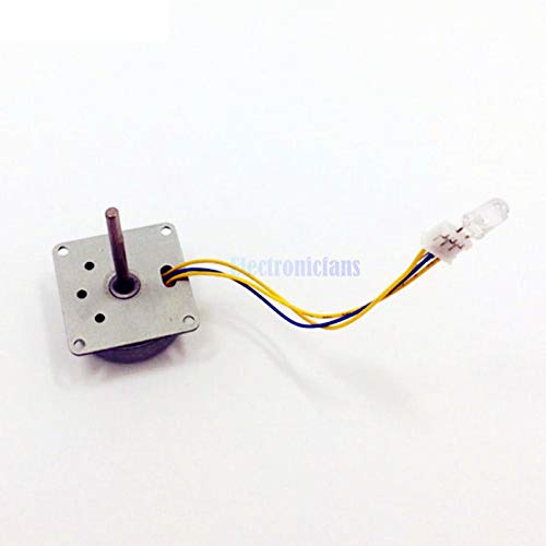 Miniatura 5 de Generador sin escobillas micro de 3 fases Mini generador de mano de viento DIY Motor 3-24V AC