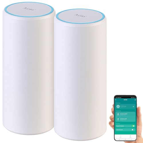 7links Outdoor Repeater WiFi: 2er-Set Outdoor-Dualband-WLAN-Repeater, 1.200 Mbit/s, 5,0/2,4 GHz, PoE (mit App, WLAN mit App)