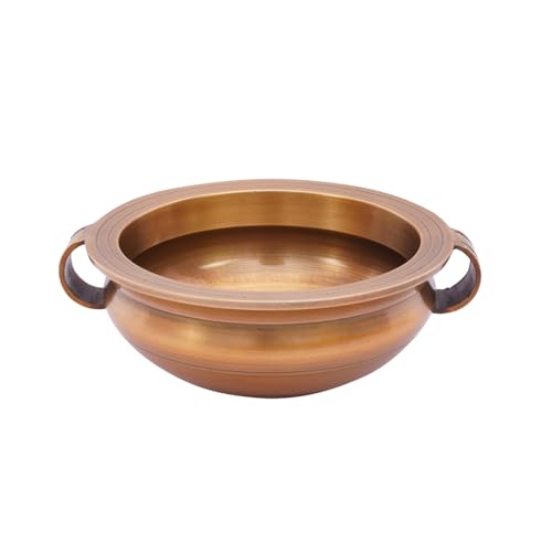 Handcrafted Brass Decorative Bowl – Elegant Accent for Home, Office,