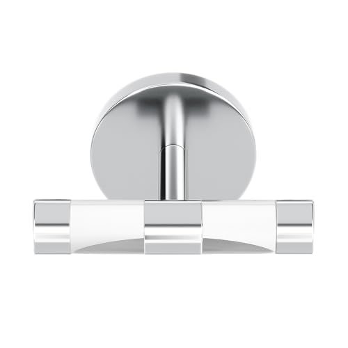 Swiss Madison Verre Acrylic Bathroom Robe Hook in Chrome by Swiss Madison - Used condition - Image 5