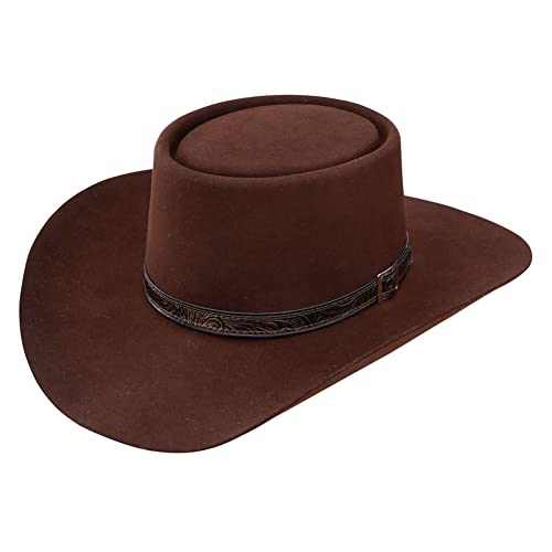 Stetson Revenger, Color: Chocolate, Size: 7 3/8 (SBRVGR-46342273)