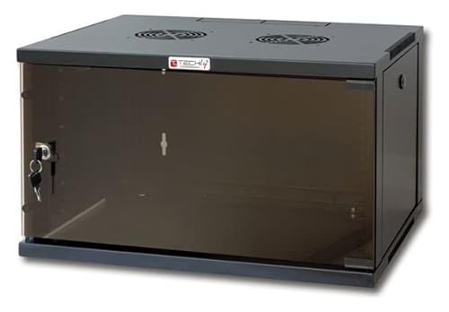 Professional 101607 Armadio Rack 19 a Muro 6U professional 600 Assemblato nero