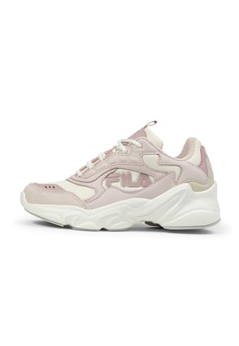 FILA COLLENE Logo Kids Sneaker, Mauve Chalk-Marshmallow, 34 EU