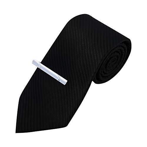 FANCYLEO EU 4 Color Tie Clips Men's Tie Accessories Mens Tie Clip Classic Present Set Necktie Ties Bar Pinch Clips Business Tie for Men