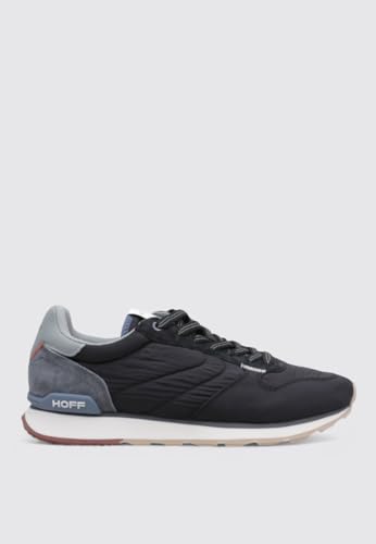 Track & field black trainers flat2
