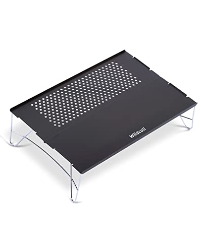 WildCall Mesa Ultraligera Plegable para Camping y Mochilero