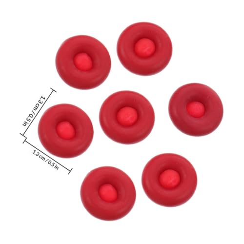 20 tapas rojas para sellar tubos de pegamento miniatura 2