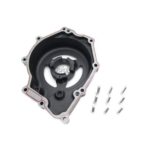 Cubierta estator YZF-R6 protector transparente de alta resistencia motor izquierdo 4