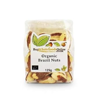 Buy Whole Foods Organic Brazil Nuts 125g