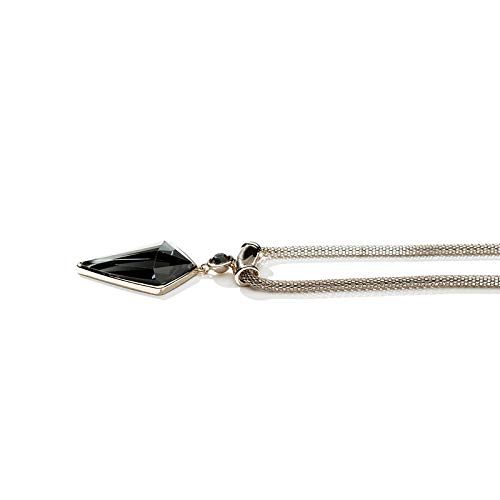 Chaîne de pull géométrique collier long d'hiver tendance pour femme