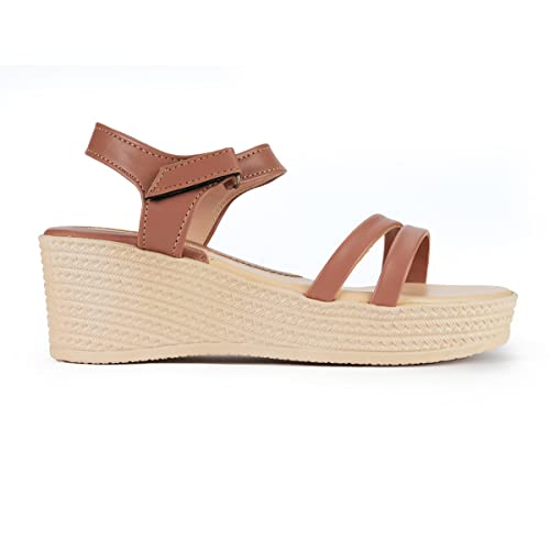 Image of MOSAC Stylish Fashionable Casual Wedges Heel Sandal For Women's And Girl's
