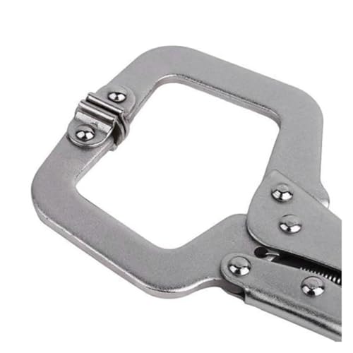 Alicates de sujeción metal abrazadera en C de 17 cm para soldadura 4