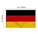 Germany flag German flag Flag 3x5FT -(90x150cm) Decoration Indoor/Outdoor Quality Polyester with Vivid Color and Brass Grommets Decorations