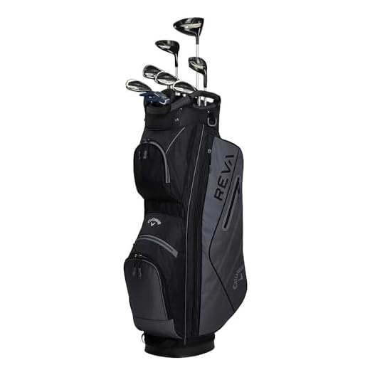 Callaway Golf 2021 REVA Complete Golf Set (8 Piece) Right-Handed, Regular, Black