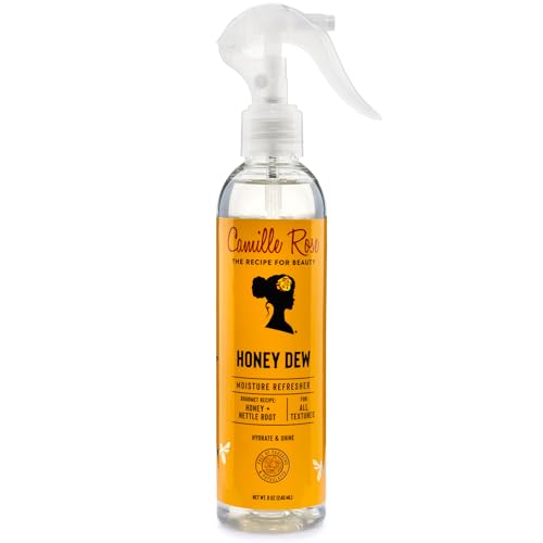Camille Rose Curl and Detangler Spray – Liquid Moisture Refresher Spray