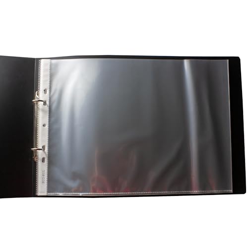 Classeur A4 2 anneaux eco-eco Ec0146x6 noir recyclé lot de 6 pièces dos de 22mm - 6